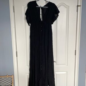 Peach love maxi dress